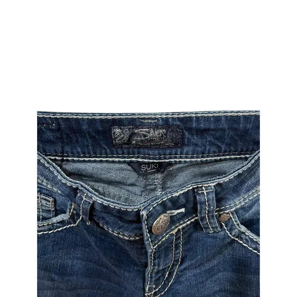 Silver Jeans Co. Suki Mid-Rise Bootcut Jeans Size W28 / L30 Womens Denim